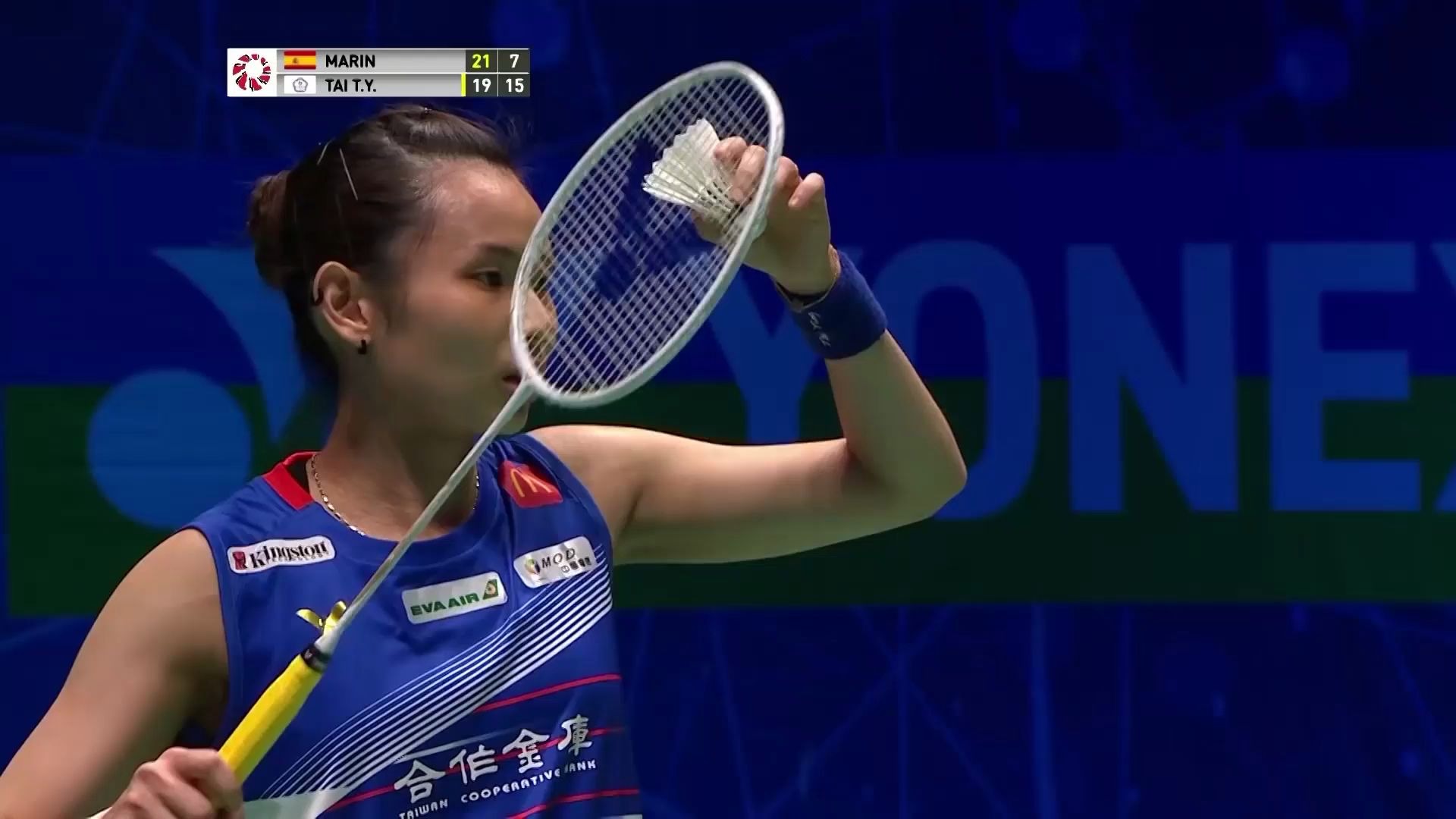 包含泰国羽毛球队逆转印度羽毛球队，戴资颖高光表现的词条